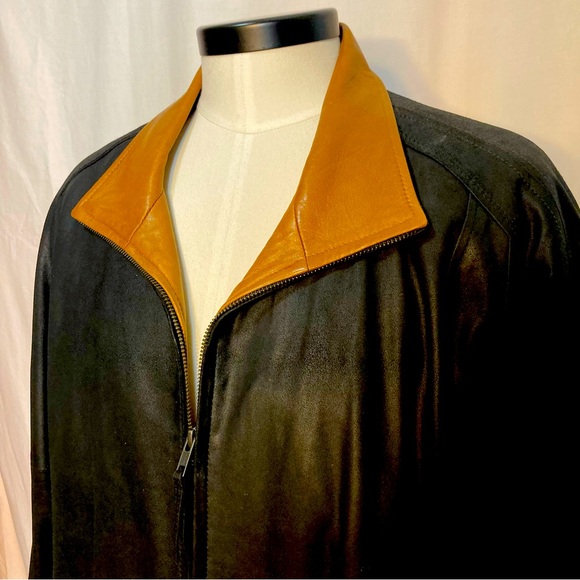 Black Leather Jacket - Picture 2 of 3